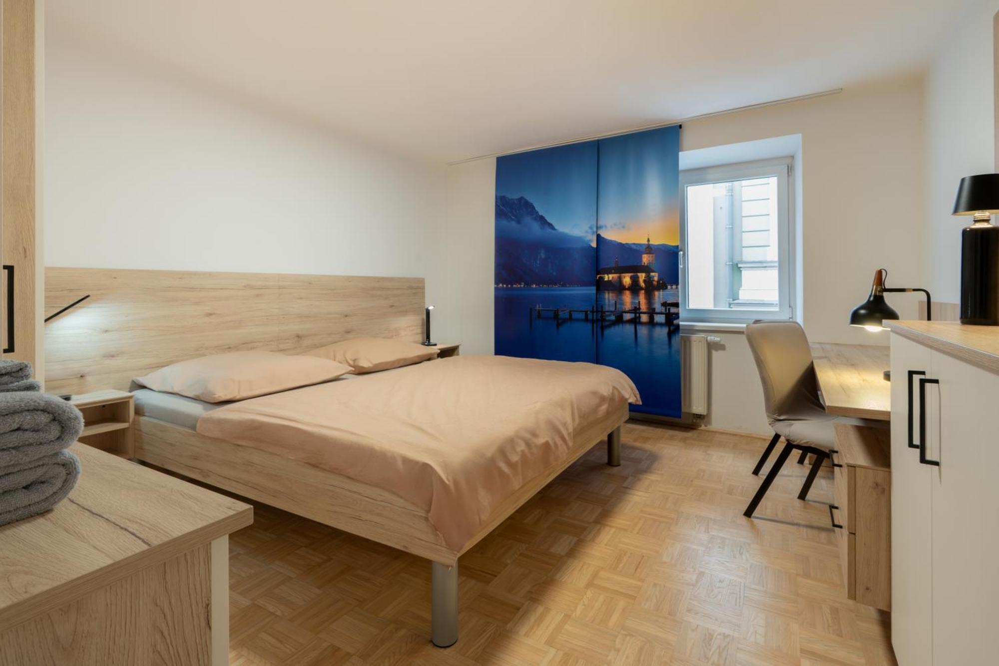 Modern Apartment, Full Kitchen, For 6 Gmunden Exteriör bild