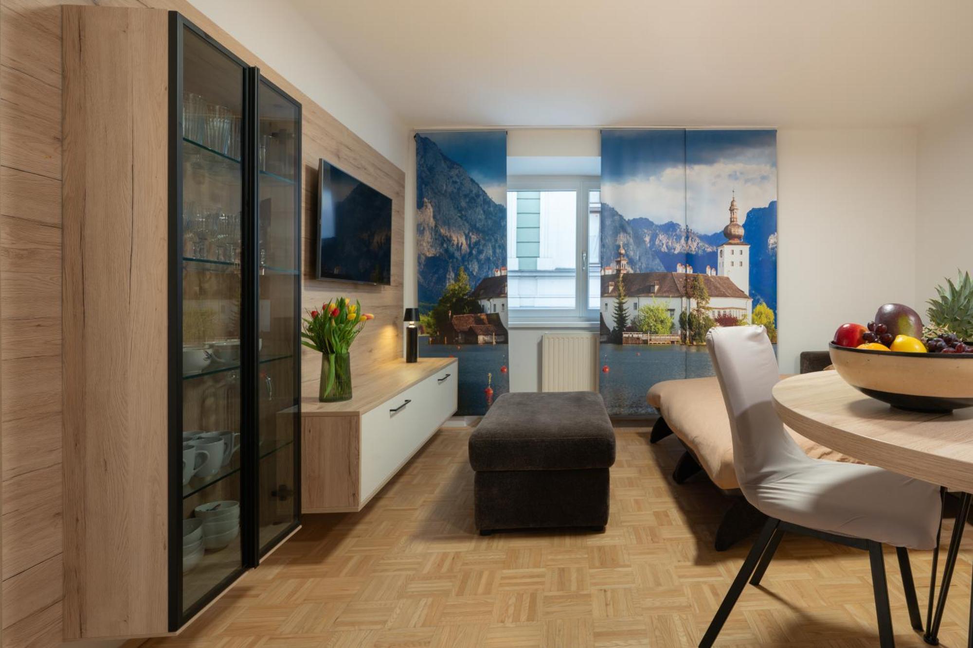 Modern Apartment, Full Kitchen, For 6 Gmunden Exteriör bild